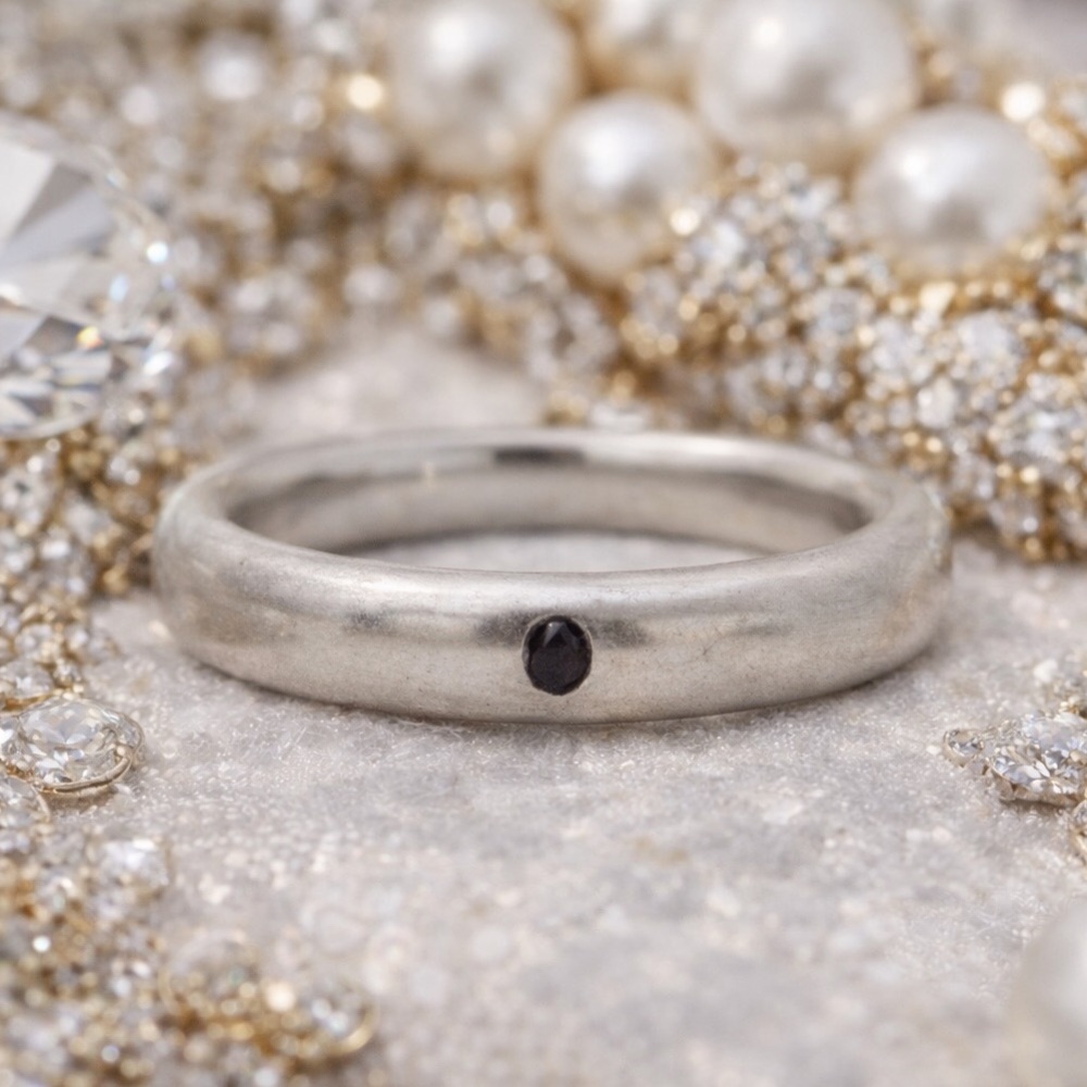 Tiffany & Co Stacking Band Ring Size 4